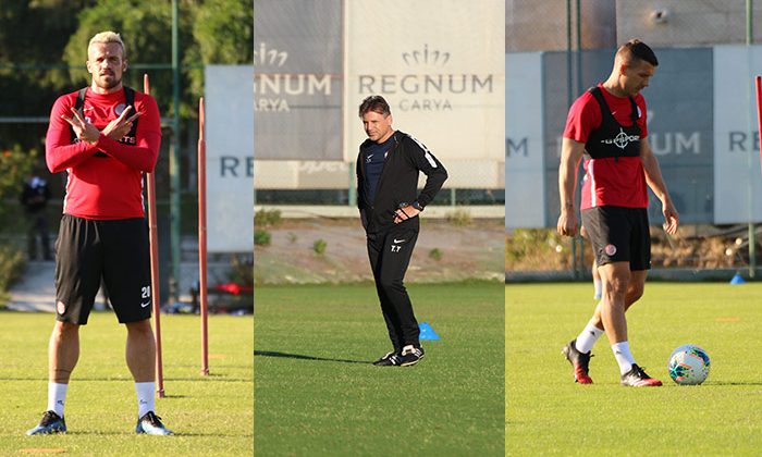 Fraport TAV Antalyaspor Antrenmanlarını Sürdürdü