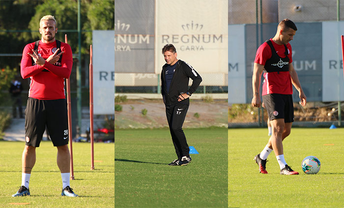 Fraport TAV Antalyaspor Antrenmanlarını Sürdürdü