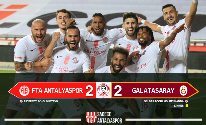 Antalyaspor 2 – 2 Galatasaray