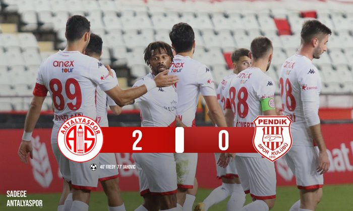 Antalyaspor 2 – 0 Pendikspor