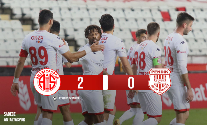 Antalyaspor 2 – 0 Pendikspor