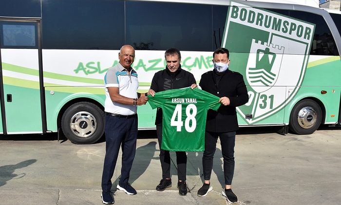 Öztürk ve Yanal’dan Bodrumspor’a Ziyaret