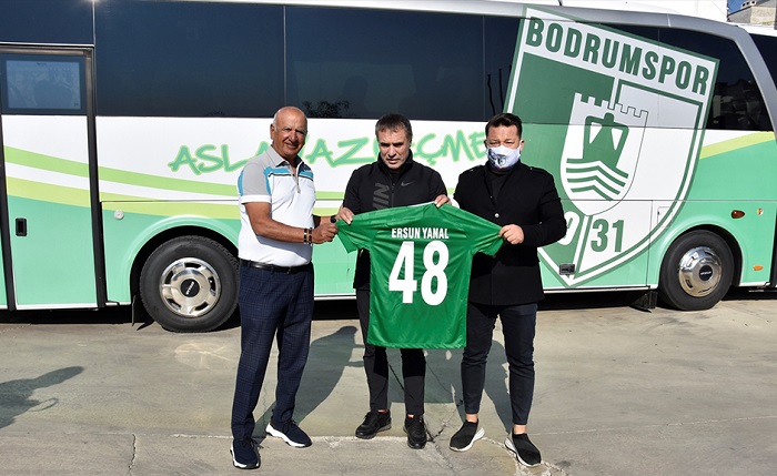 Öztürk ve Yanal’dan Bodrumspor’a Ziyaret
