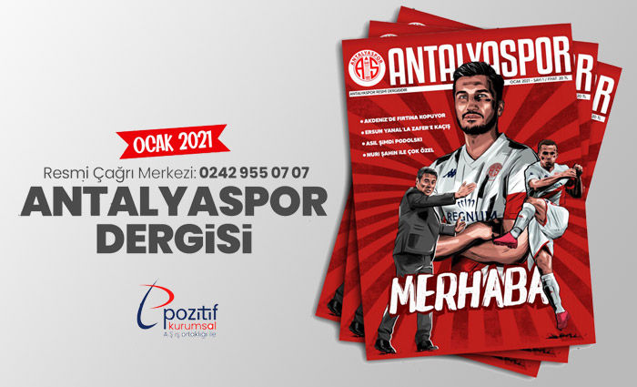 Antalyaspor Dergisi Yayın Hayatına Yeniden Başlıyor