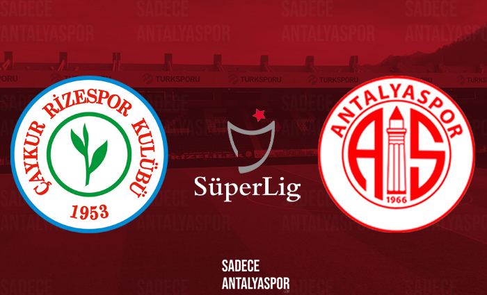 Çaykur Rizespor – Antalyaspor (Maça Doğru)