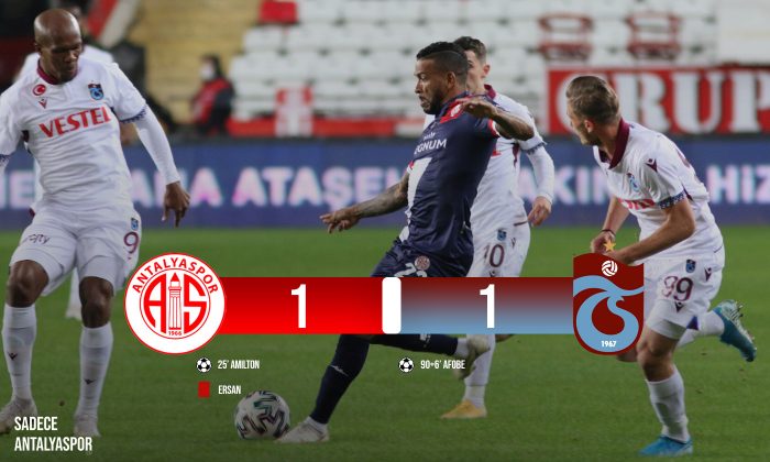 Antalyaspor 1 – 1 Trabzonspor