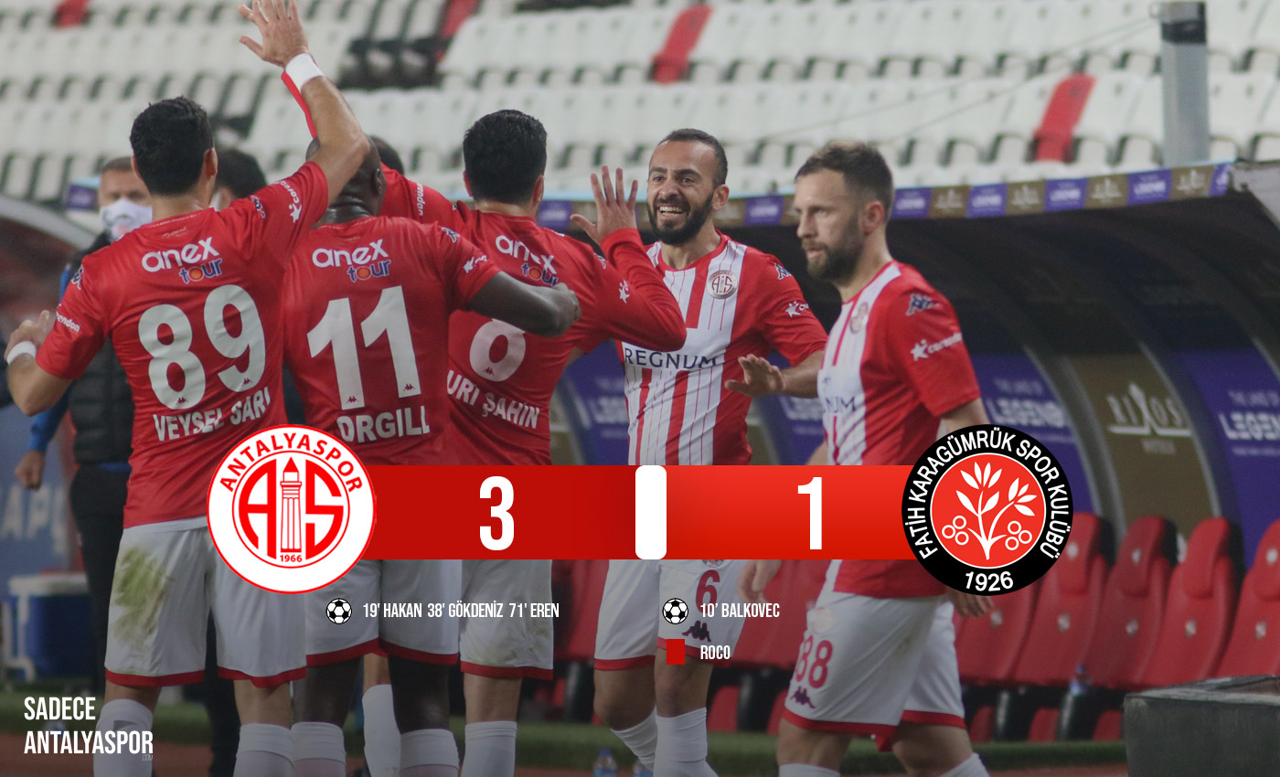 Antalyaspor 3 – 1 Fatih Karagümrük