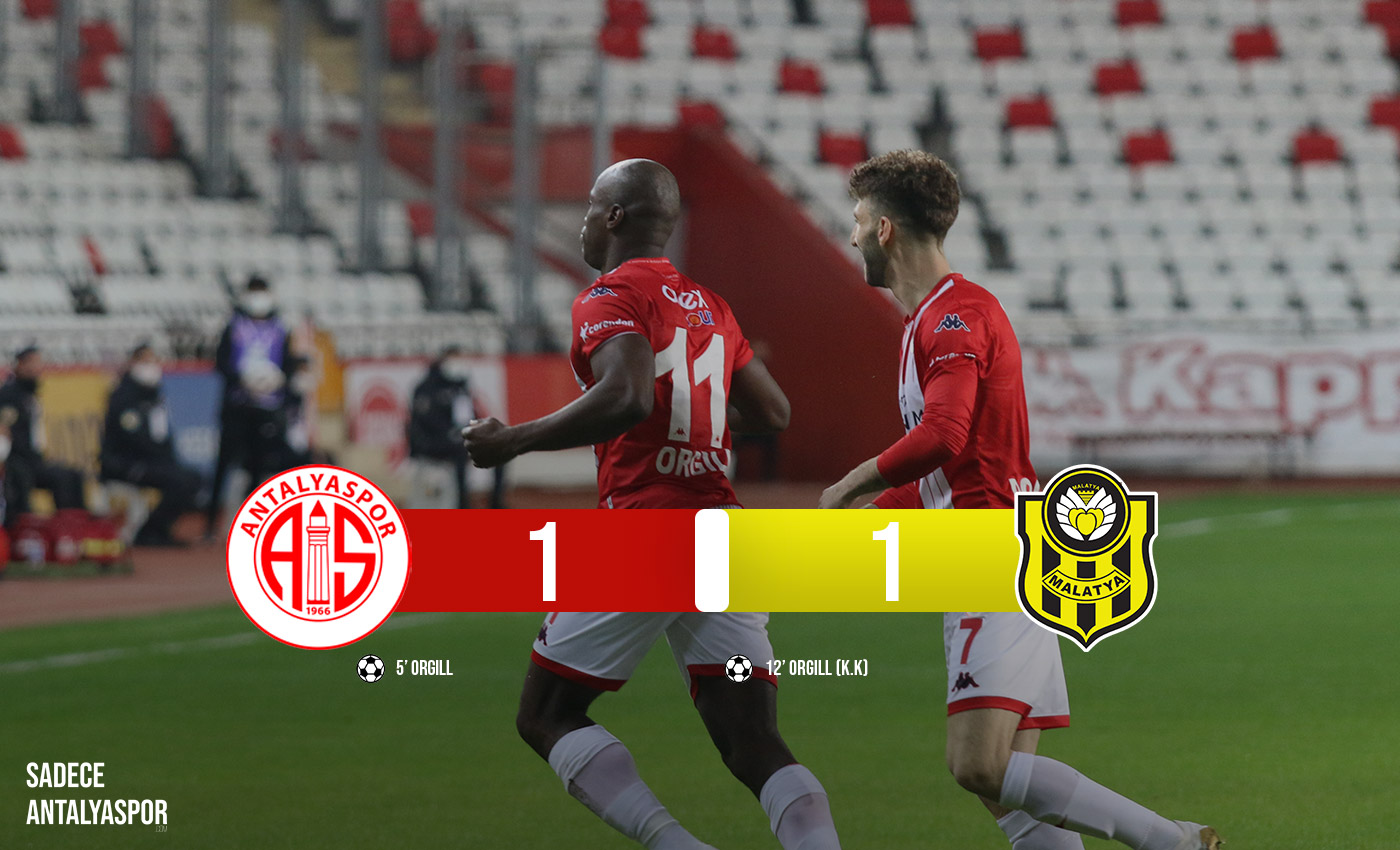 Antalyaspor 1 – 1 Yeni Malatyaspor