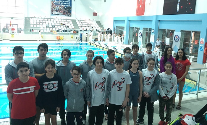 Antalyaspor Havuzdan 66 Madalya Çıkardı
