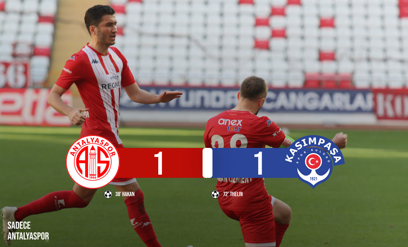 Antalyaspor 1 – 1 Kasımpaşa