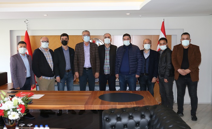 Antalyaspor’un Simge İsimlerinden Başkan Yılmaz’a Ziyaret