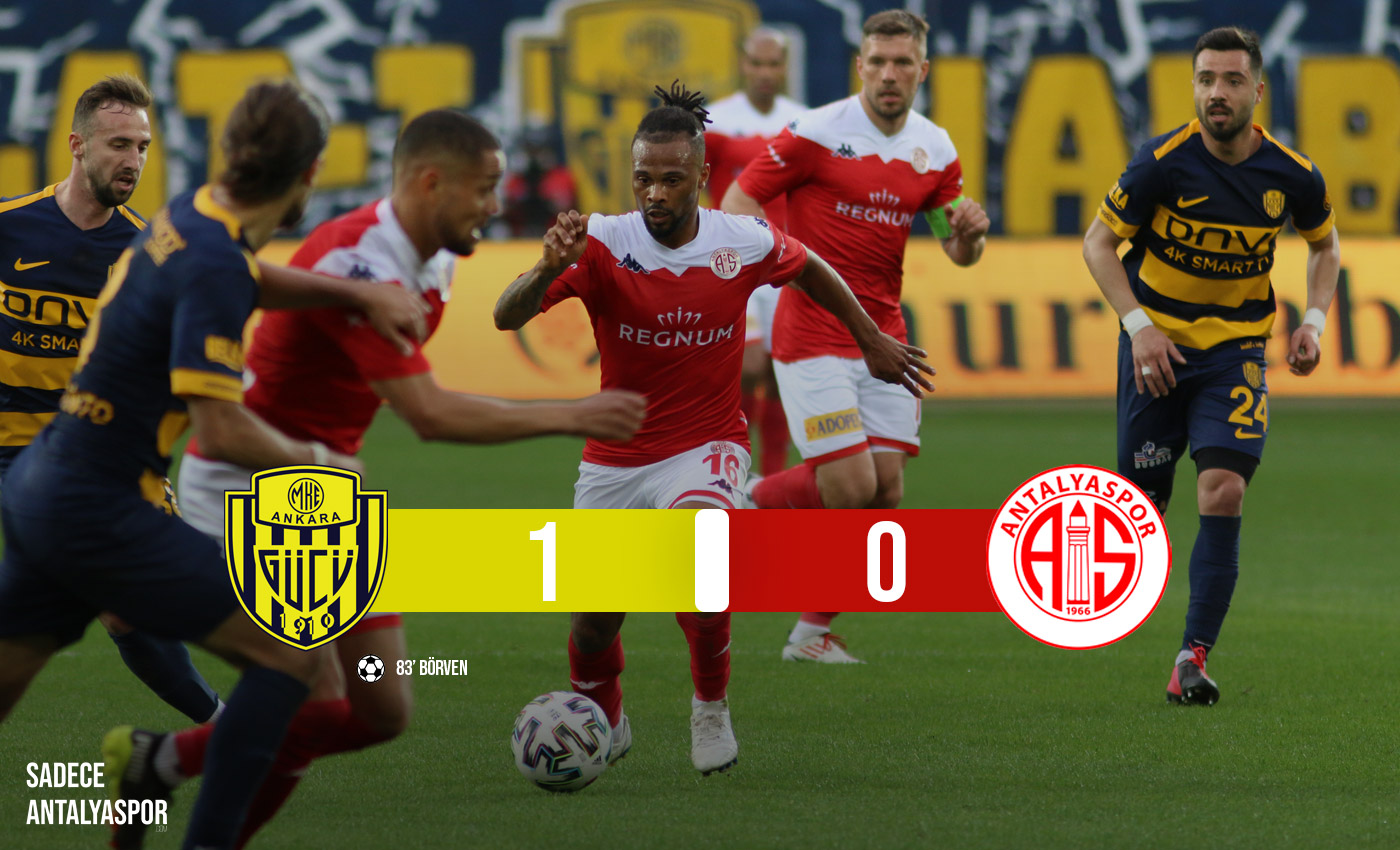 Ankaragücü 1 – 0 Antalyaspor