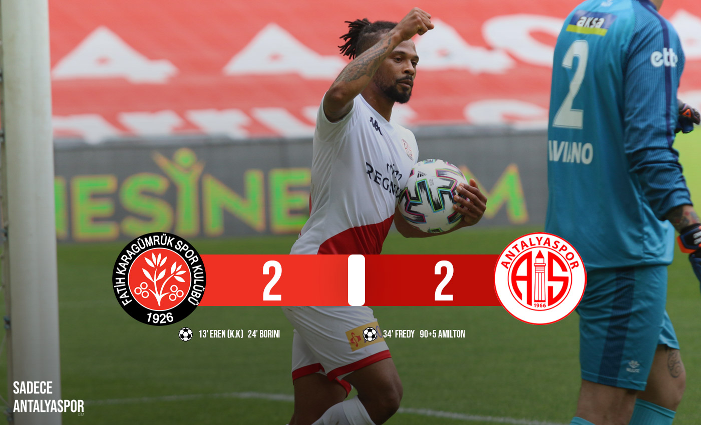Fatih Karagümrük 2 – 2 Antalyaspor