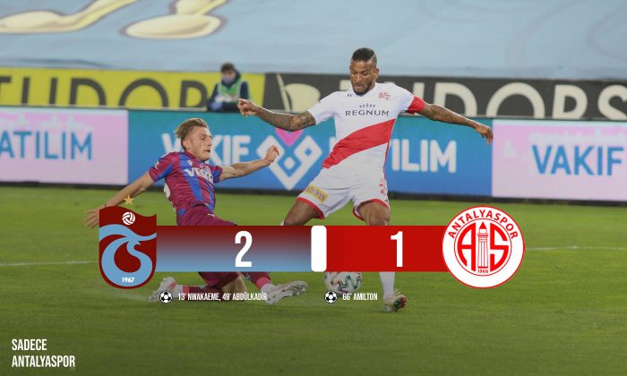 Trabzonspor 2 – 1 Antalyaspor
