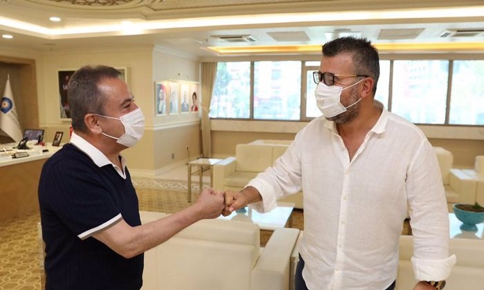 Başkan Çetin’den Başkan Böcek’e Ziyaret