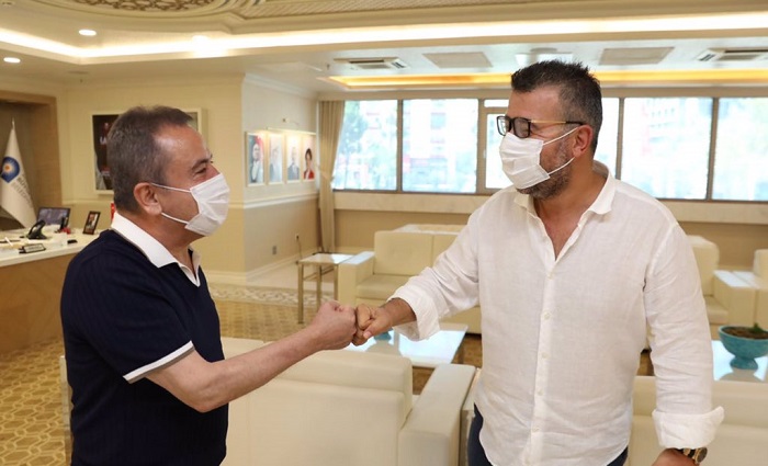 Başkan Çetin’den Başkan Böcek’e Ziyaret