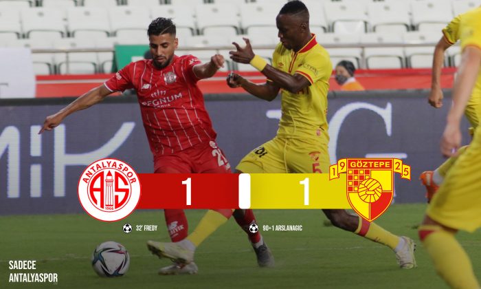 Antalyaspor 1 – 1 Göztepe
