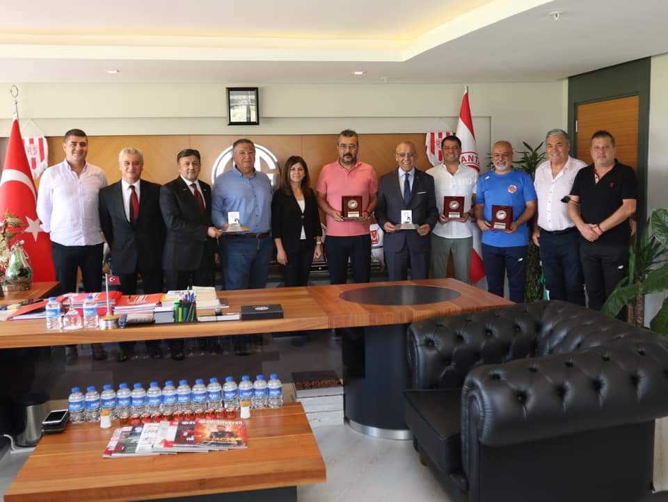 TFF, TFFHGD ve TFSKD’den Antalyaspor’a Ziyaret
