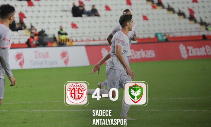 Antalyaspor 4 – 0 Amed Sportif Faaliyetler
