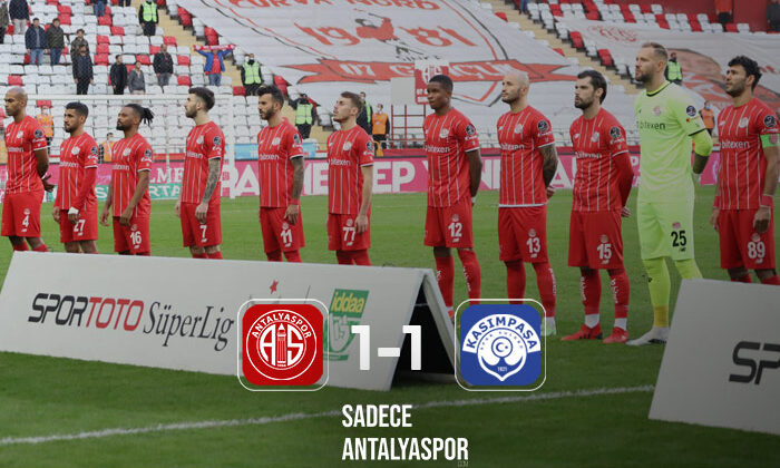 Antalyaspor 1 – 1 Kasımpaşa