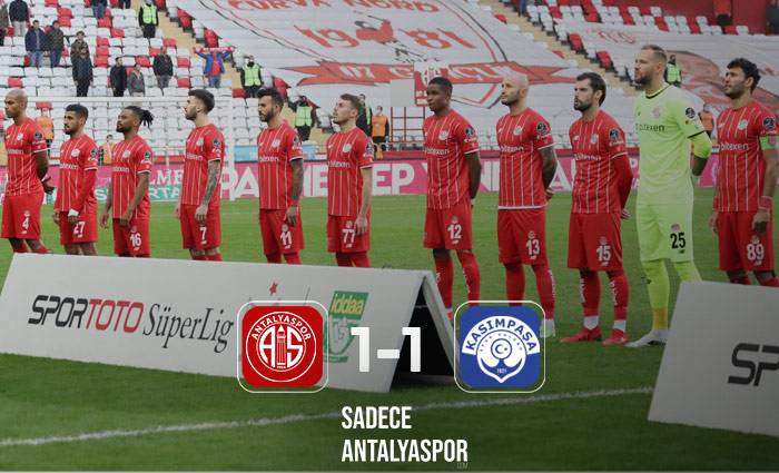 Antalyaspor 1 – 1 Kasımpaşa
