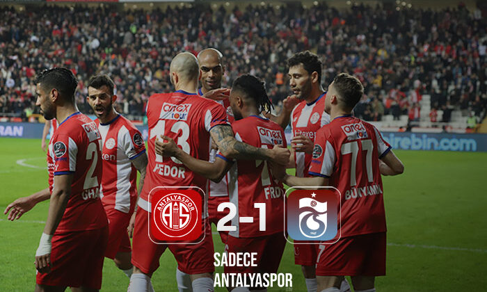Antalyaspor 2 – 1 Trabzonspor