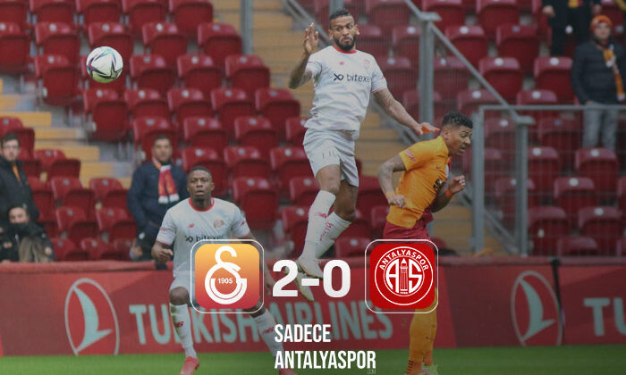 Galatasaray 2 – 0 Antalyaspor