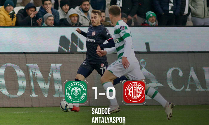 İH Konyaspor 1 – 0 Antalyaspor