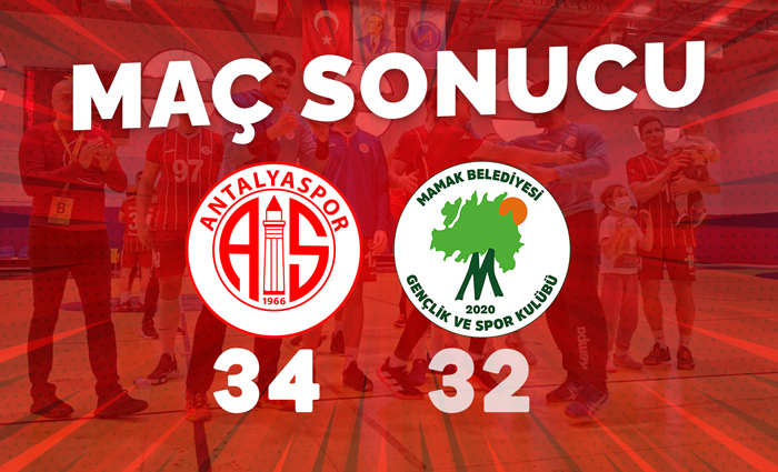 Antalyaspor 34-32 Mamak Belediyesi