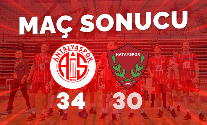 Antalyaspor 34 – 30 Hatayspor