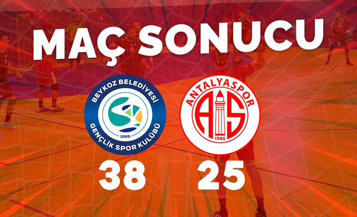 Beykoz Belediyesi 38-25 Antalyaspor