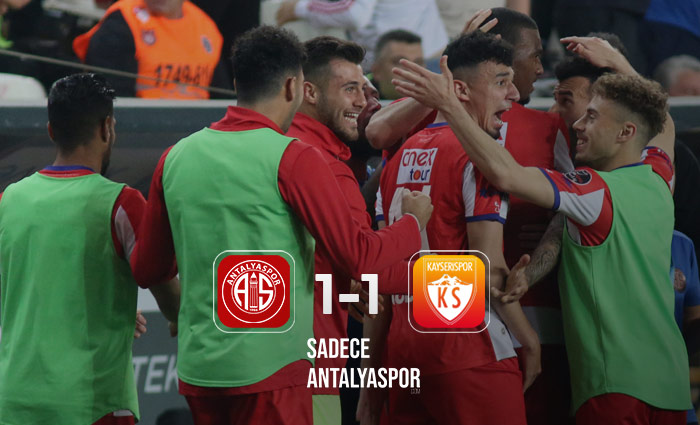 Antalyaspor 1 – 1 Kayserispor