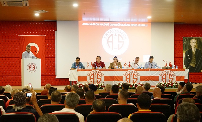 Antalyaspor Kulübü Derneği Başkanı Aziz Çetin Oldu