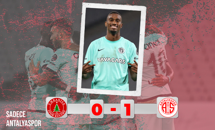 HK Ümraniyespor 0 – 1 Antalyaspor