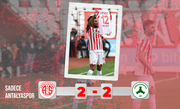 Antalyaspor 2 – 2 Giresunspor