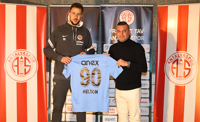Antalyaspor Helton Leite’ye İmza Attırdı