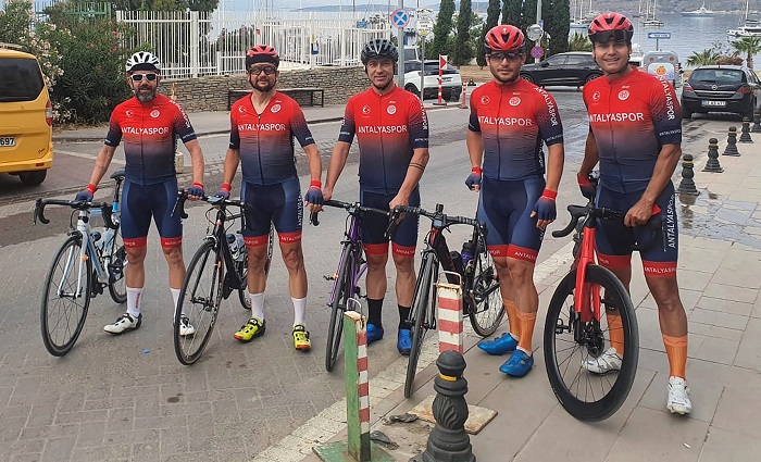 Bisiklet Takımı Bodrum’da Yarıştı
