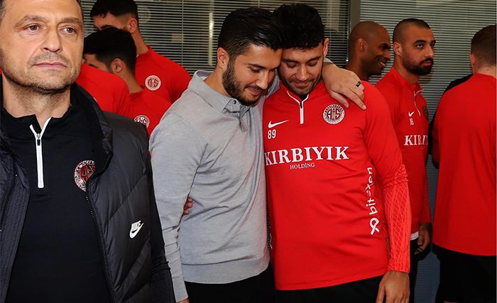 Antalyaspor’dan Nuri Şahin’e Veda