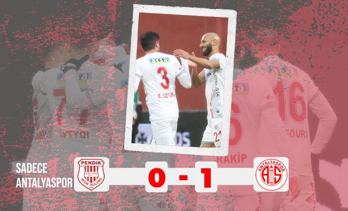 Pendikspor 0 – 1 Antalyaspor