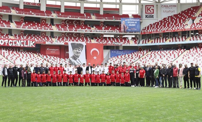 Antalyaspor’da Bayramlaşma Töreni Yapıldı