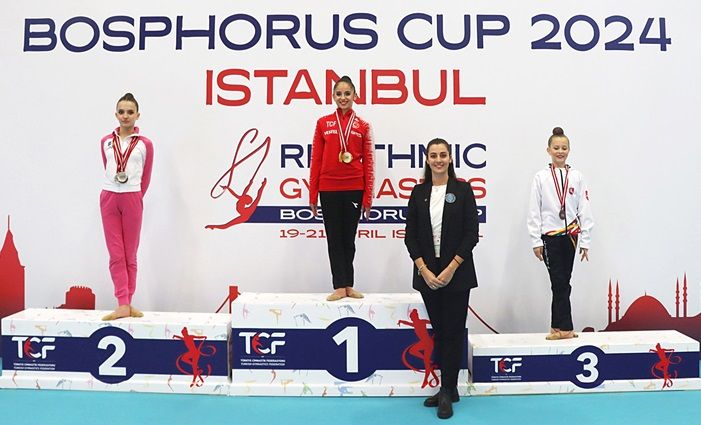Milli Cimnastikçiden İstanbul’da Dört Birincilik