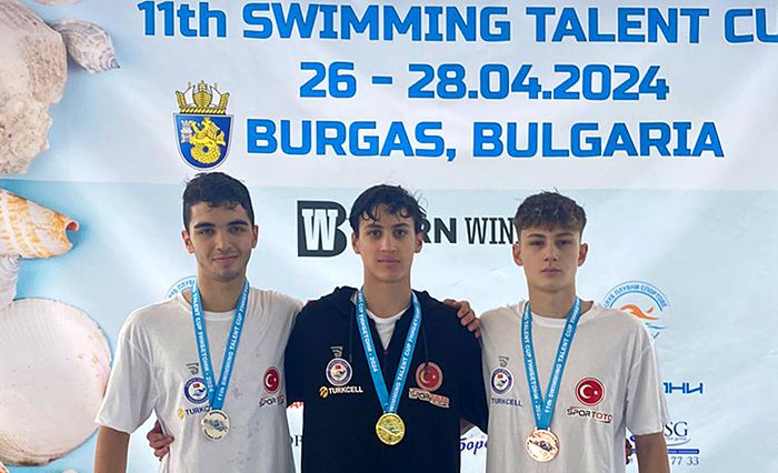 Milli Kulaçlardan Bulgaristan’da 4 Madalya