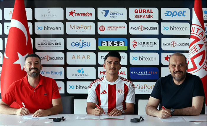 Antalyaspor Soner Dikmen İle Sözleşme İmzaladı