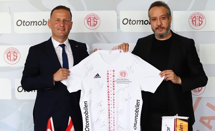Antalyaspor, Otomobilen ile Sponsorluk Anlaşması İmzaladı