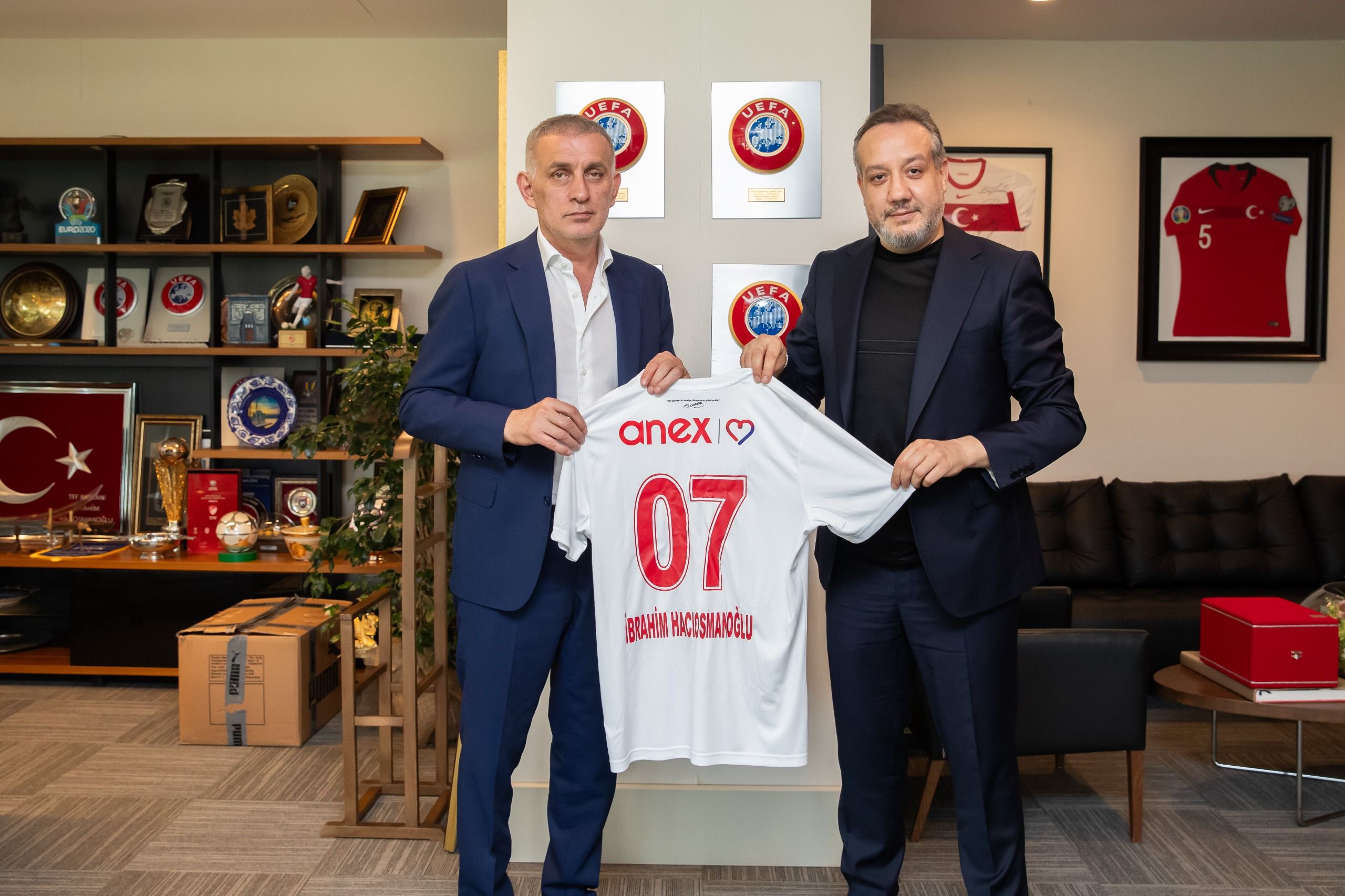 Başkan Boztepe’den Hacıosmanoğlu’na Ziyaret