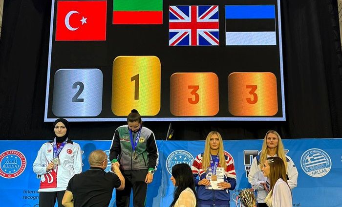 Antalyasporlu Sporcu Avrupa İkincisi