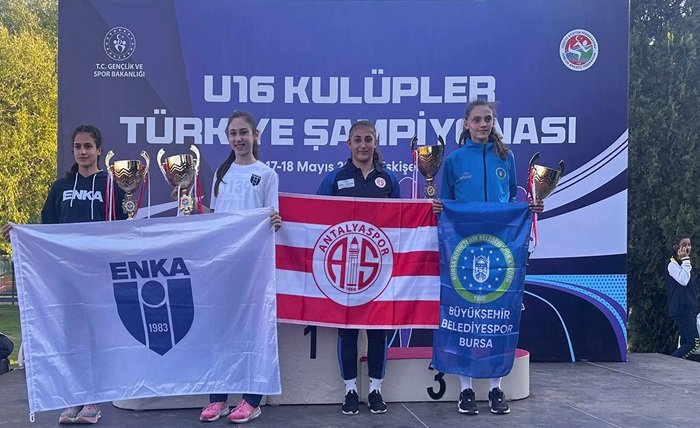 Genç Atletler Eskişehir’den Madalyalarla Ayrıldı