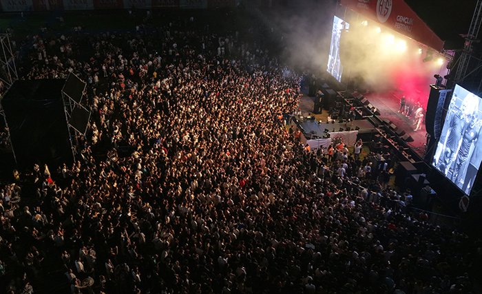 Antalyaspor Gençlik Festivalinde Rap Rüzgarı
