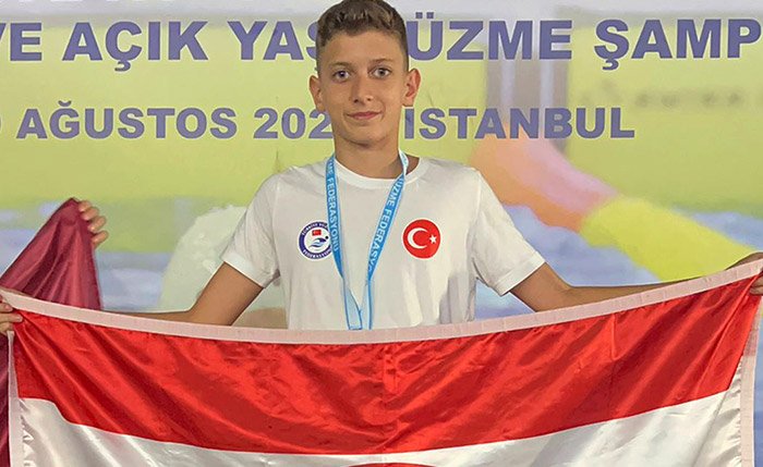 Taha Sade 13 Yaş Türkiye Şampiyonu Oldu