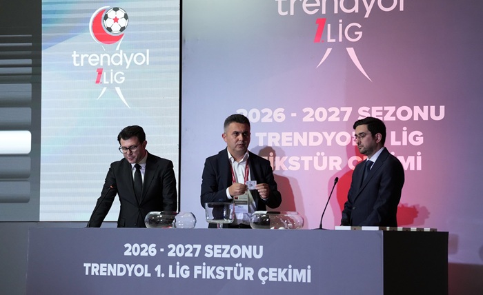 2026-2027 Sezonu Trendyol 1. Lig Fikstürü Çekildi